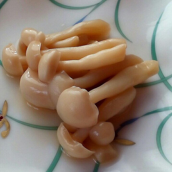 ぶなしめじの醤油煮